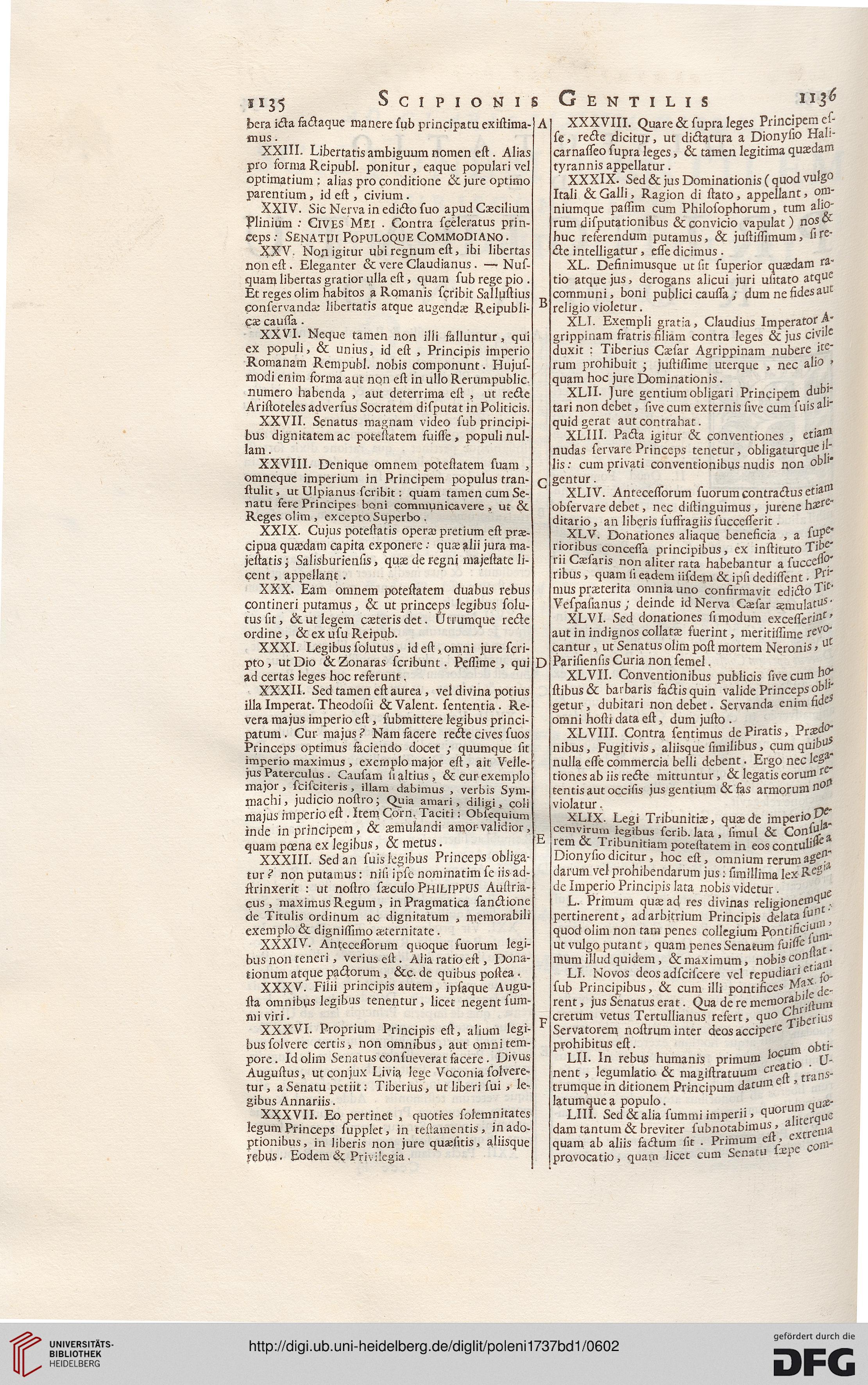 Poleni, Giovanni [Hrsg.]; Graevius, Johannes Georgius [Begr.]; Gronovius,  Jacobus [Begr.]: Utriusque Thesauri Antiquitatum Romanarum Graecarumque  Nova Supplementa (Band 1) (Venedig, 1737) [Cicognara, 2488D-1]