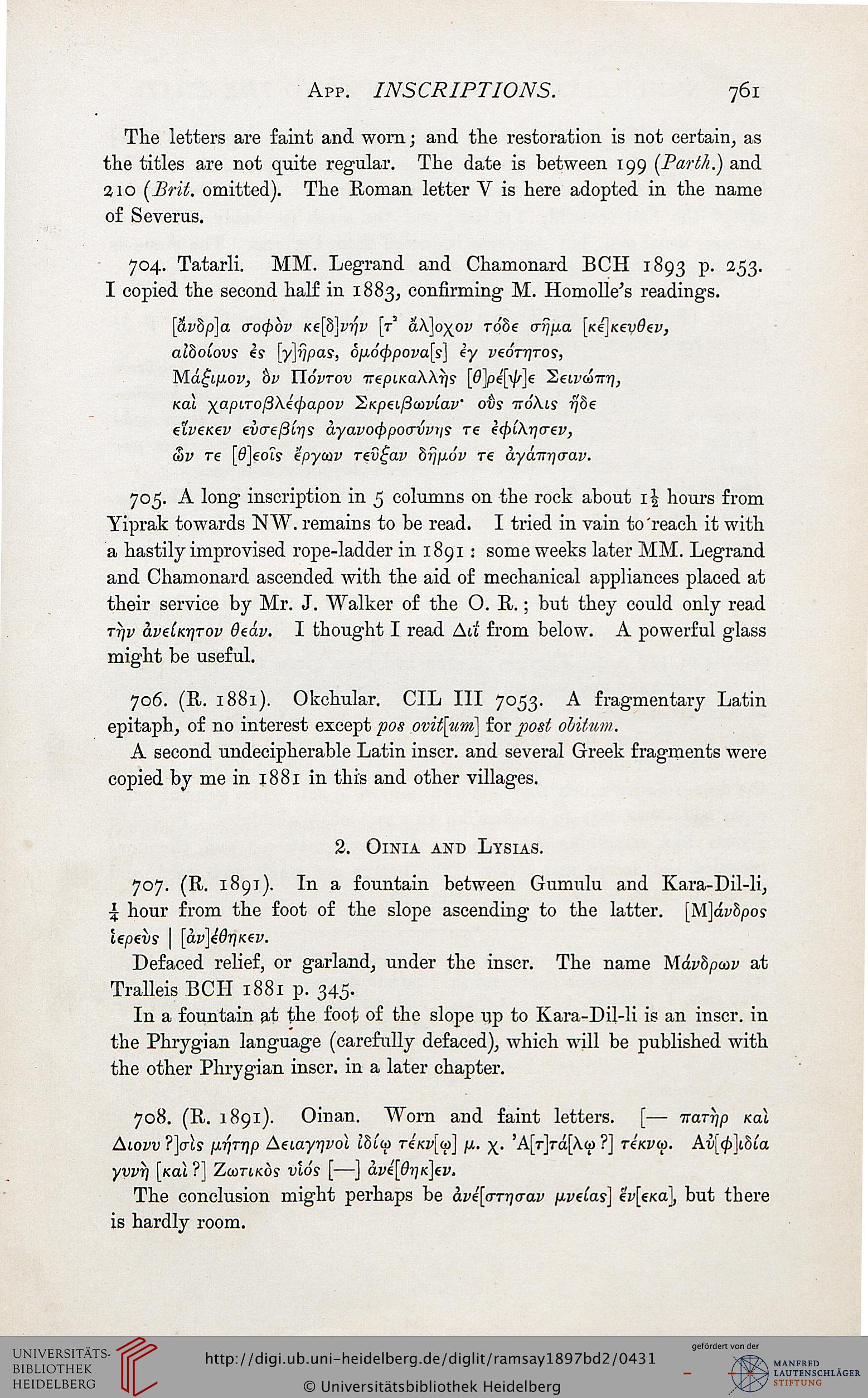 Ramsay William Mitchell The Cities And Bishoprics Of
