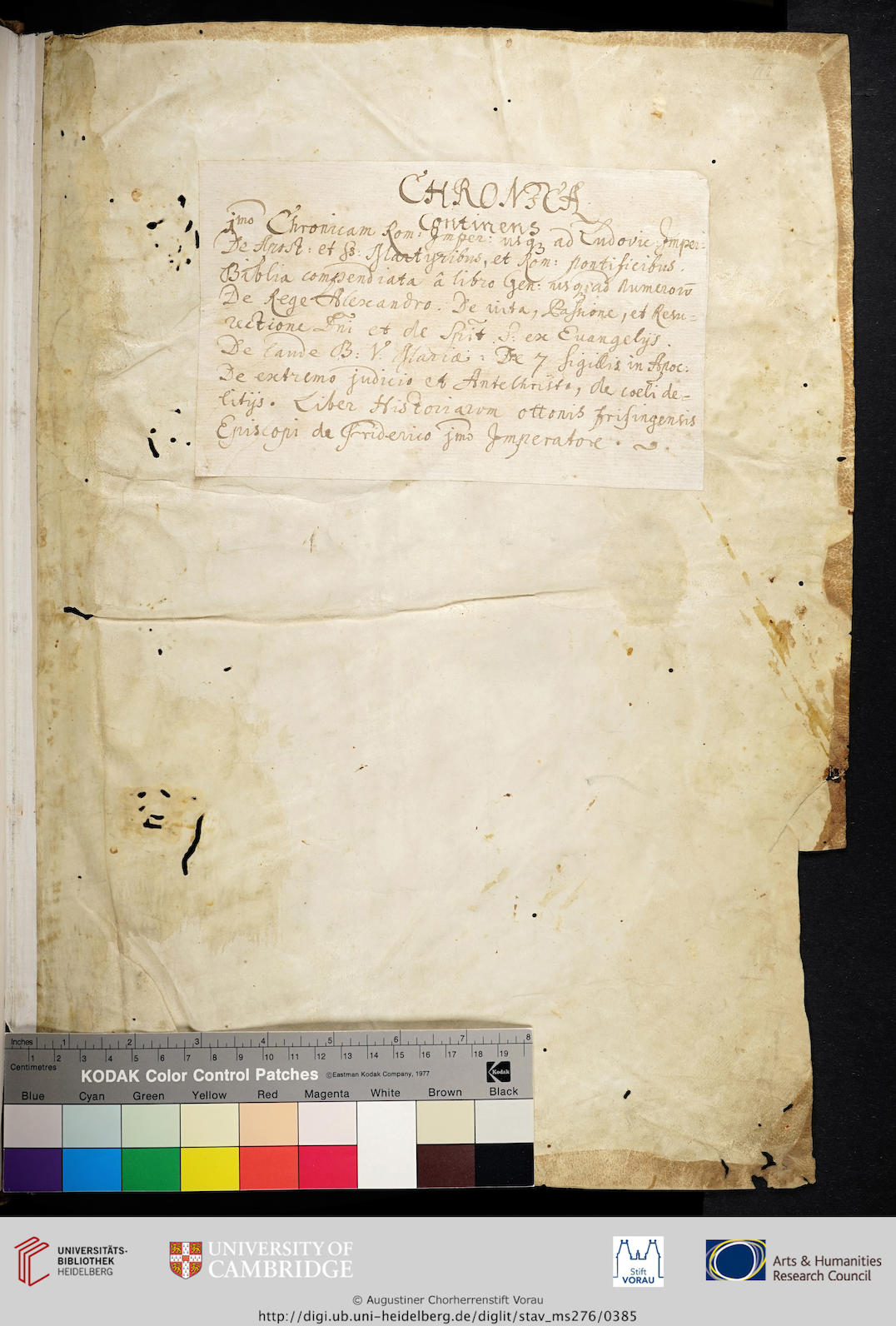 facsimile