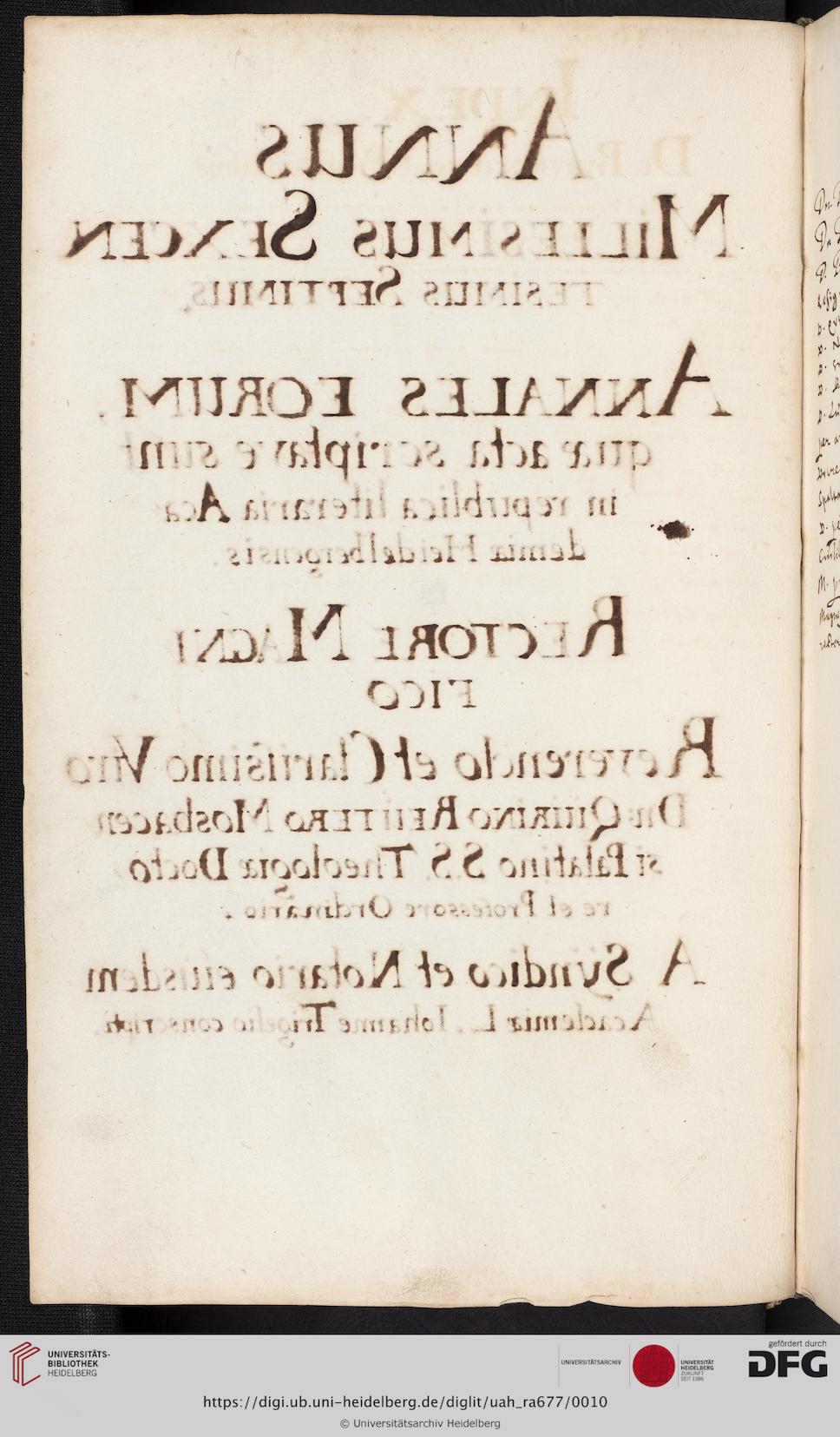 facsimile