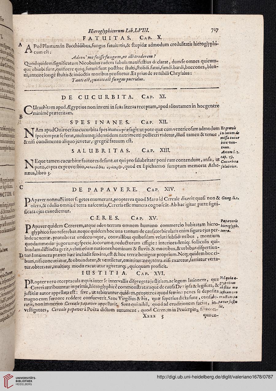 Valeriano Pierio Curio Caelius Agostino Hrsg Horapollo Hrsg