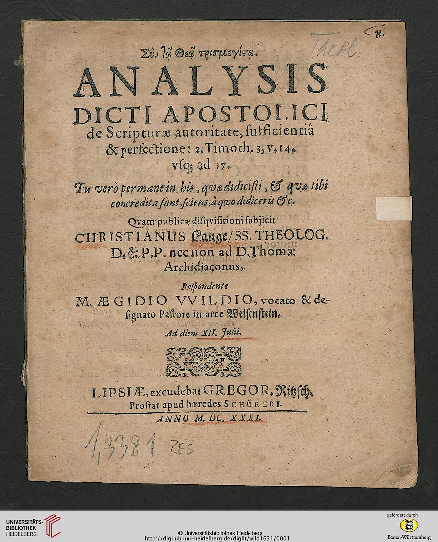 facsimile