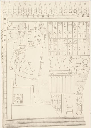 The Temple of Deir el Bahari. Part II. Plates XXV-LV. The Ebony Shrine.  Northern Half of the Middle Platform. by Edouard Naville: GOOD Hardcover  (1896)