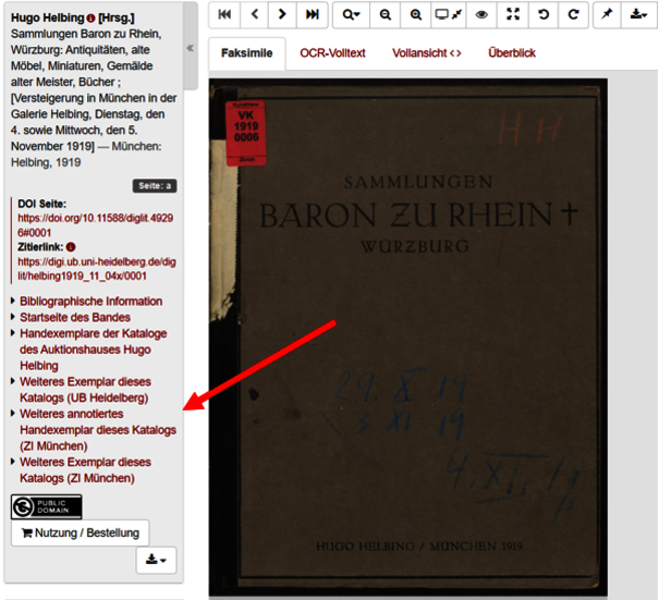 Exemplarverlinkung