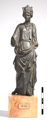 Credits: Paris, Bibliothèque Nationale, Département des Monnaies, Médailles et Antiques, bronze.610 ©Serge Oboukhoff ©BnF-CNRS-Maison Archéologie & Ethnologie, René-Ginouvès Bronze